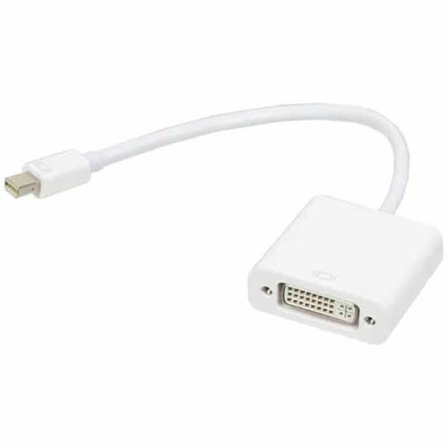 адаптер mini DVI(M)шт-DVI(F)гн для подключения MacBook к монитору, ТВ