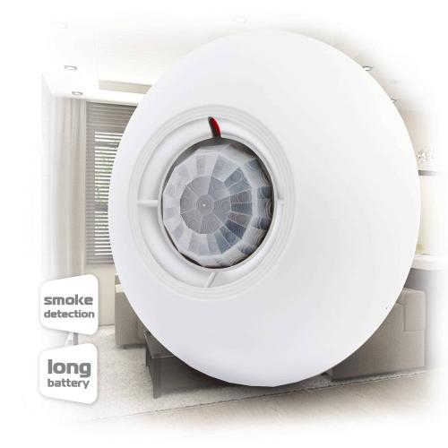 датчик GINZZU HS-S07W сенсор движения 360*,потолочный,беспроводной