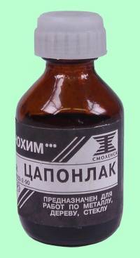 цапон лак черный 30мл