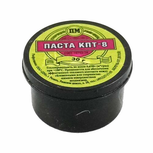КПТ-8 теплопроводящая паста 30г 110100