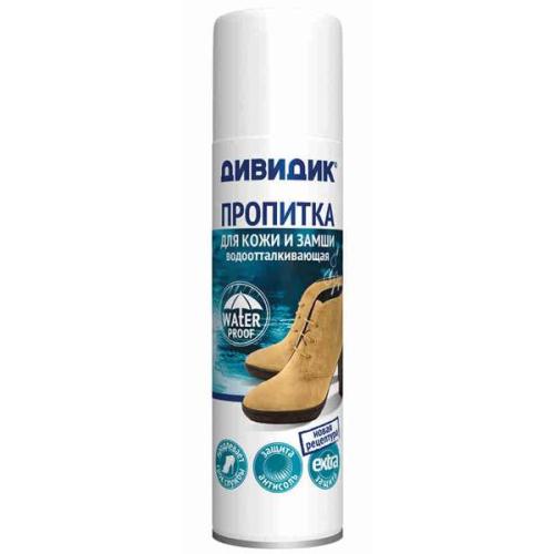 Пропитка Дивидик водоот бесц д/кож/замши/текс мат аэр 250мл