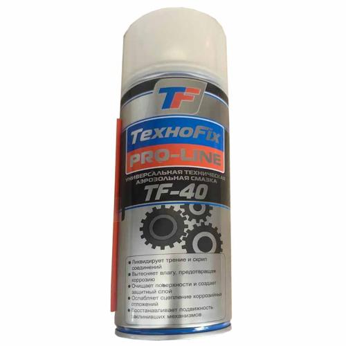 Смазка универсальная техническая аэрозольная TexhoFix PRO-Line TF-40 400мм