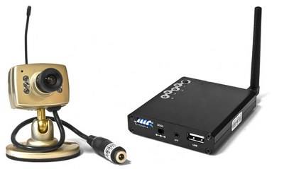 Минивидеокамера цв. 817UA(GA) ZTV 2.4G(беспр)USB