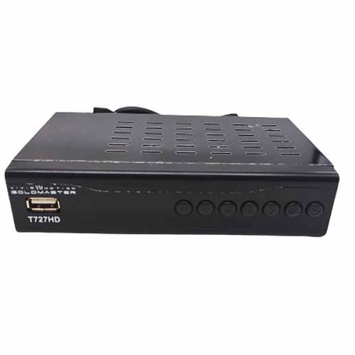 Ресивер цифрового эфирного ТВ GoldMaster T727HD DVB-T2