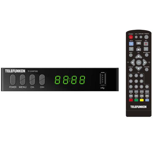 ресивер цифрового эфирного ТВ TELEFUNKEN TF-DVBT252