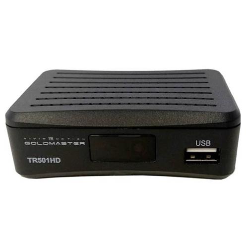 ресивер цифр. эфир ТВ GoldMaster T-501HD DVB-T2