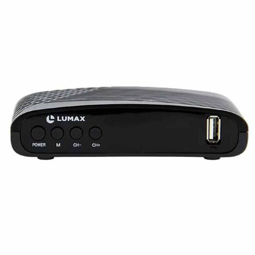 Ресивер цифр. эфир ТВ LUMAX DV2124HD WI FI,Т2+C,2USB,HDMI
