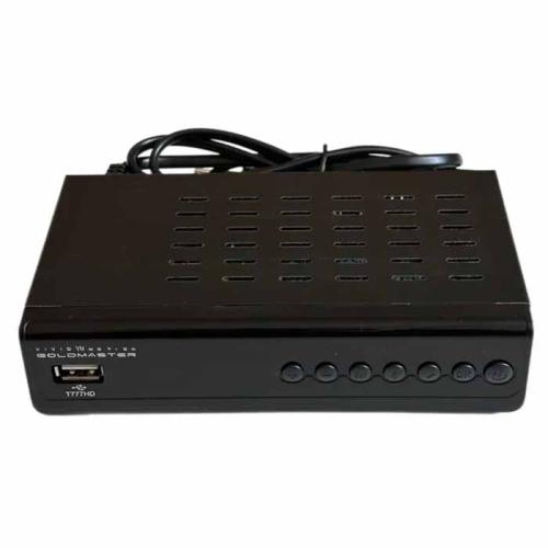 Ресивер цифрового эфирного ТВ GoldMaster T-777HD DVB-T2