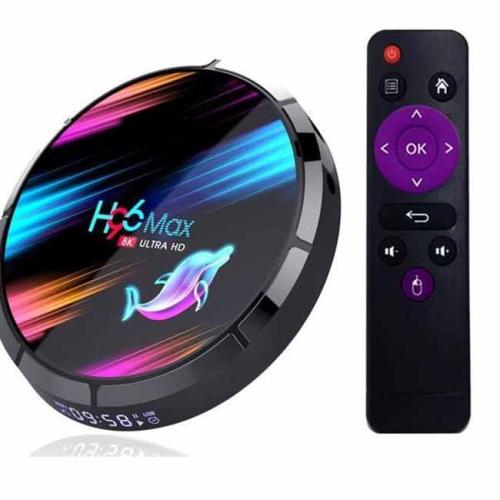 приставка Смарт TV Box Андроид H96 MAX X3 4/32Gb