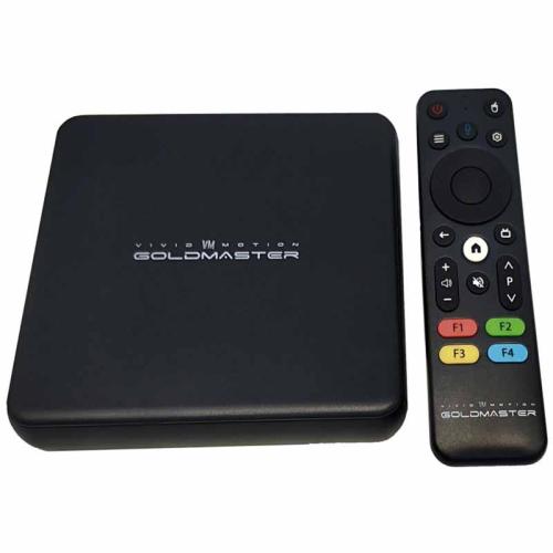 Приставка Смарт GoldMaster GM I-910 2/16GB android TV/голосовое управление/stalker