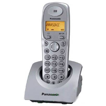 Радиотелефон PANASONIC KX-TGE 110 DECT, большие цифры,для слабослышащих Caller ID