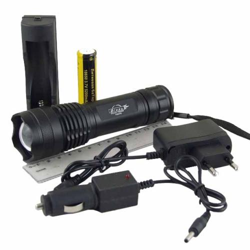 фон акк 1 светод. H-696-P50 1мощн.,акк.+micro USB шнур,zoom