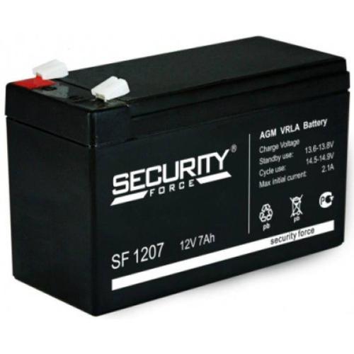 Аккумулятор свинцово-кислотный Security Force 1207 12V(7А/ч)