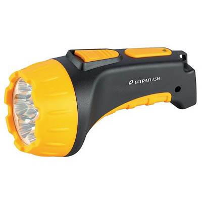 Фонарь ULTRAFLASH LED 3807 акк, 7LED,SLA, 2режима, пластик