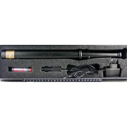фонарь аккумуляторный 1 светод. 10000-38000W 150 A мощн.+З/У дубинка, zoom