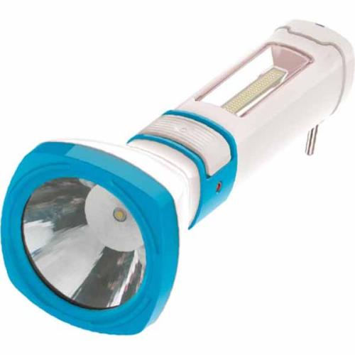 Фонарь КОСМОС 7023 аккум LED 3W, бок.пан.COB 2Вт, 3реж.,з/у