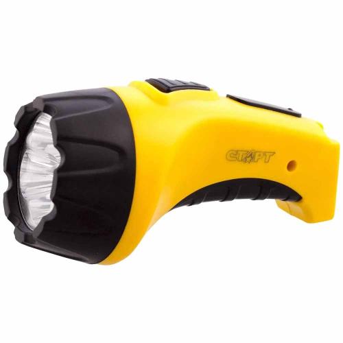 Фонарь СТАРТ LHE 502-B1 Yellow акк,4LED,пластик