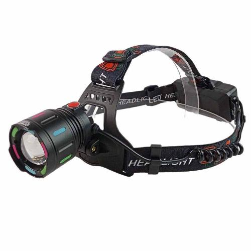 Фонарь акк налобный HT-3102-PM30-TG 1 ярк.+2 аккум.+шнур TYPE-C,zoom