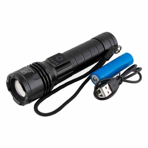 Фонарь акк 1 светод.RK-CA-171B/E-TG шнур TYPE-C,с индикатором,zoom