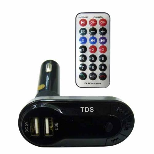 MP3 модулятор авто FM KTS KCB-618 ПДУ,USB