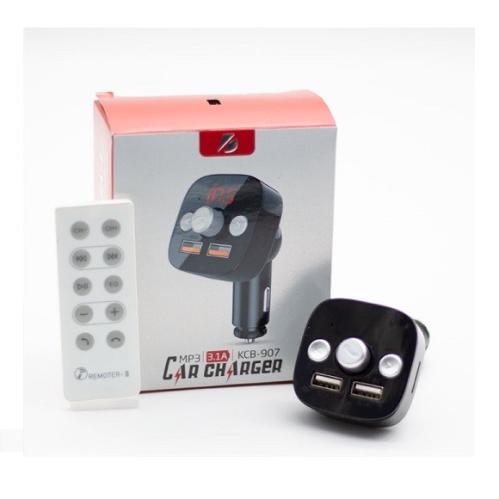 MP3 модулятор авто KTD KCB-907 Bluetooth с пду (2USB)
