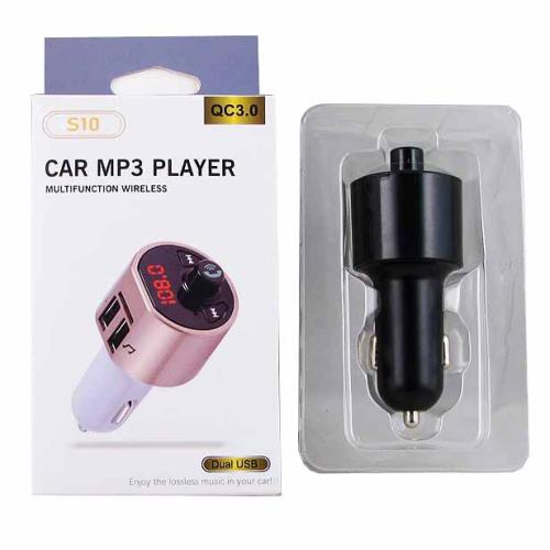 MP3 модулятор авто AQ-S9/S10 с экраном 2 USB 2,1А