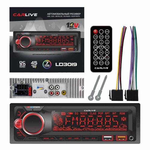 Автомагнитола CarLive LD3019 LED.2USB.BT.TF.FM