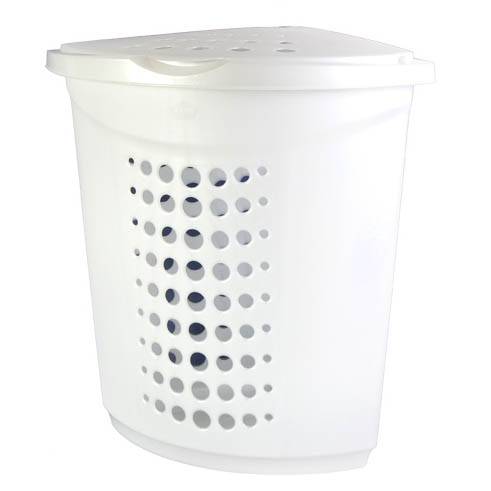 корзина для белья Raindrop/Keeplex Light пластиковая 37л KL1801
