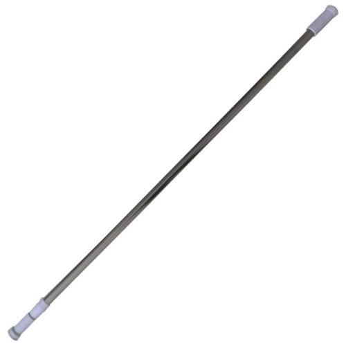 карниз для ванной SCR-2S нерж. сталь 1,1-2м