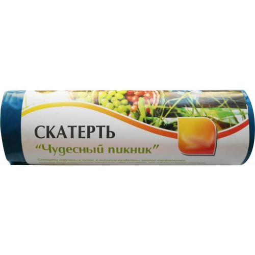 Скатерть виниловая "Зеленая клетка" 16865