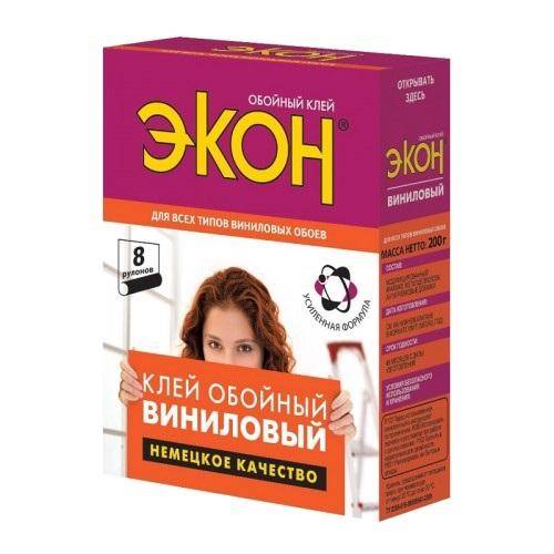 Клей обойный Экон Виниловый 200г 19703