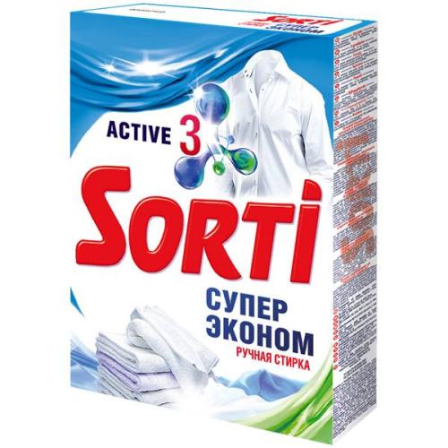СМС (стиральный порошок) СОРТИ Супер Эконом 350г (819-5)