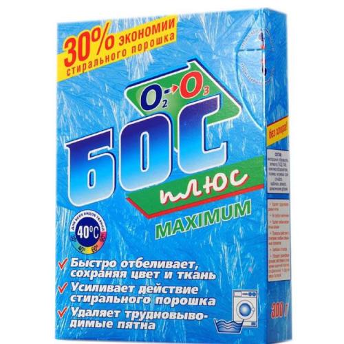 Отбеливатель Бос Плюс 300г пачка