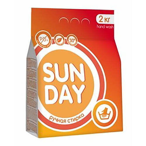 СМС (стиральный порошок) SUNDAY 2кг ручная стирка