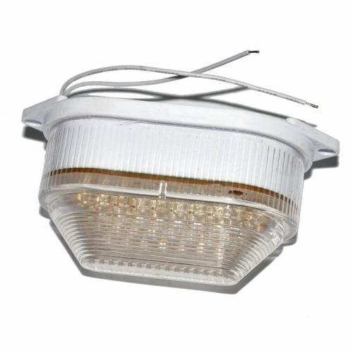 лампочка строб 220V 2.3W накладная 30светодиодов синяя