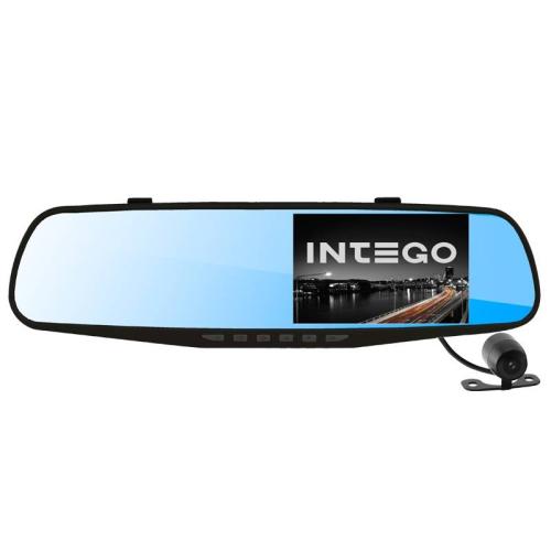 видеорегистратор INTEGO VX-410MR зеркало заднего вида с видеорегистратором на 2 камеры