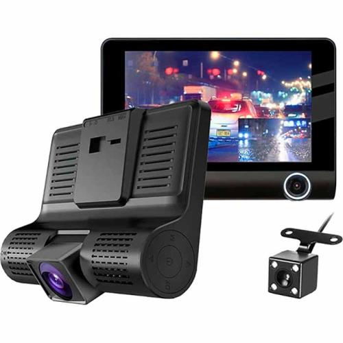 видеорегистратор ENERGY POWER 504 HD 2камеры  (mini usb)