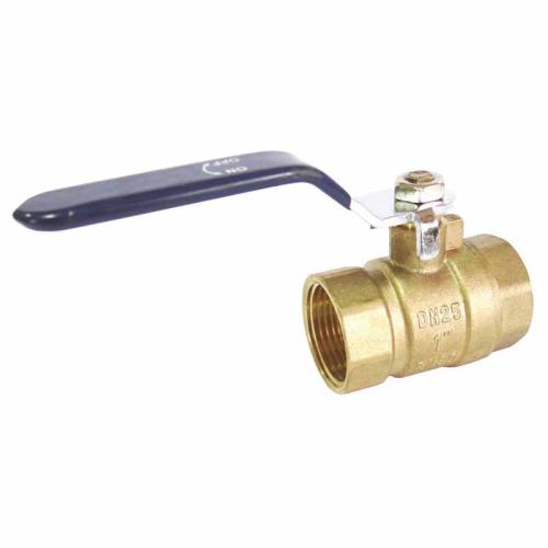 Кран шаровый RM-L латунь 1/2" ручка,гайка-гайка 48683