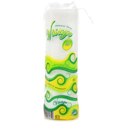 Ватные диски Русалочка VISAGE 80шт