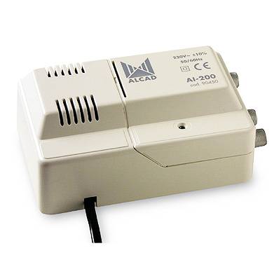 усилитель антенный Alcad Al-200 МВ+ДМВ регулир. VHF и UHF Telco