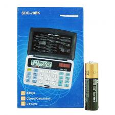 калькулятор 70BK (SDC-70BK) 8 разр. раскладной
