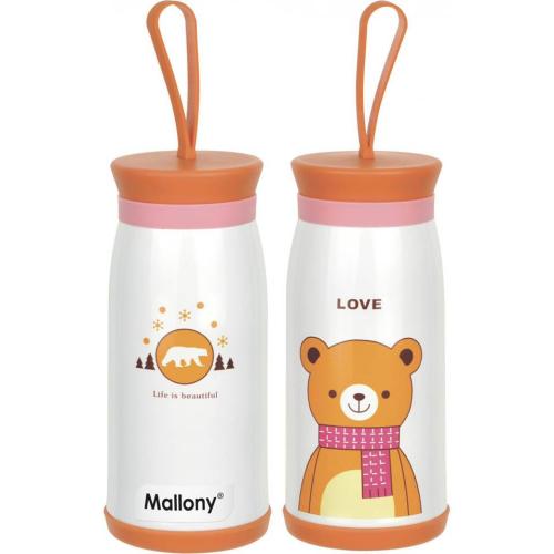термос MALLONY PICCOLO ORSO 0.35л колба нерж сталь