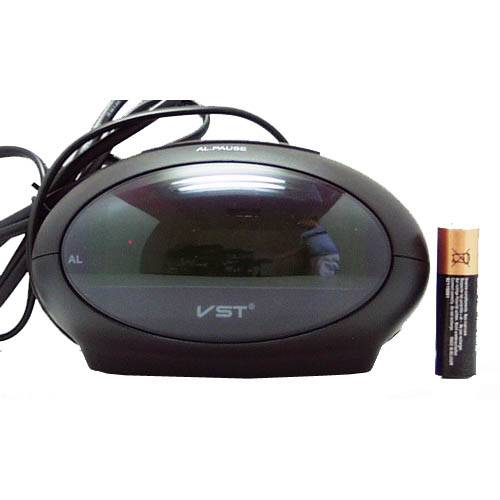 Часы-будильник JMT(VST)-711-4 сет. яркозелен цифр