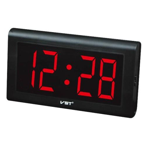 Часы-будильник JMT(VST)-795-1 сет. красн. цифр 102мм 2ААА+Ad