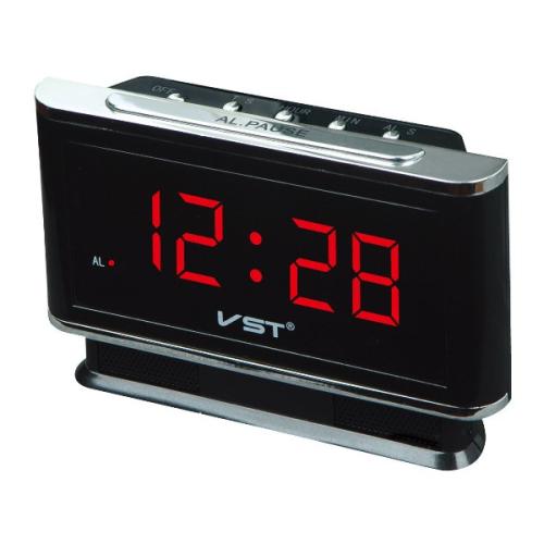 Часы-будильник JMT(VST)-721-1 сет. цифр.красн цифр