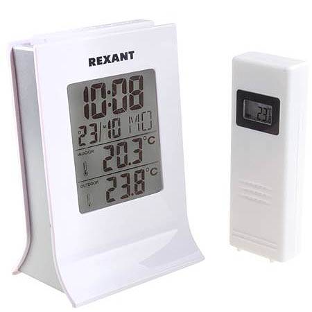 Метеостанция с беспроводным выносным датчиком REXANT (70-0595)