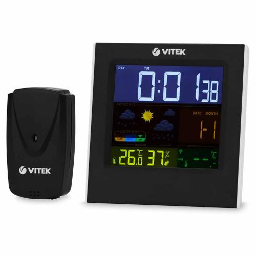 метеостанция VITEK 6411 беспроводная, цв.дисплей