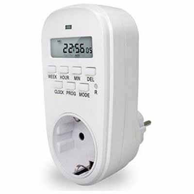 таймер VKL VTP-03 электронный 7дн/1мин,20 прогр,16А,IP20