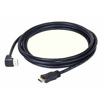 Шнур HDMI CC-HDMI490-15 v1.4 19M/19M 5м угловой разъем, позолоч.разъемы, экран