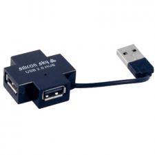 разветвитель USB 4port HUB Silicon Sky SHB4MU/RU/SU/BU2